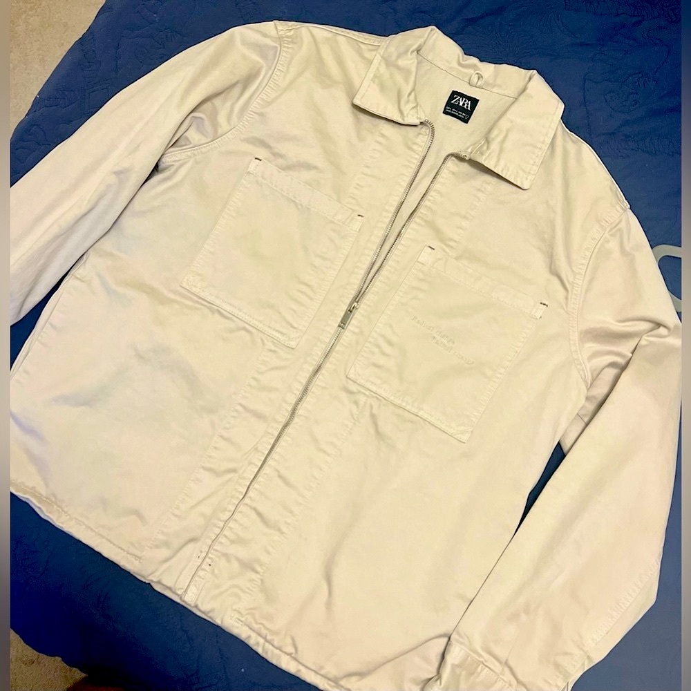 Zara Zipped Overshirt